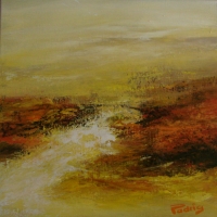 ATMOSPHERE BRUMEUSE  -   40 X 40