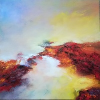 Lumière hivernale 60x60